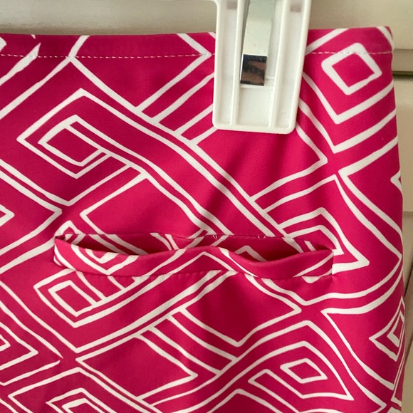Britt Ryan Skort A-line. Womens S 29"-32".Hot Pink nWOT. One Pocket. Made in USA - Picture 8 of 9